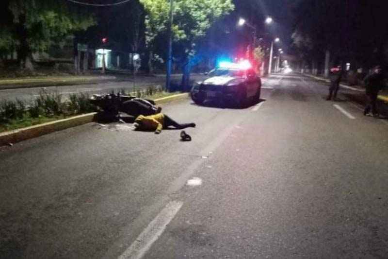 Muere motociclista tras sufrir accidente en el Paseo Colón de Toluca
