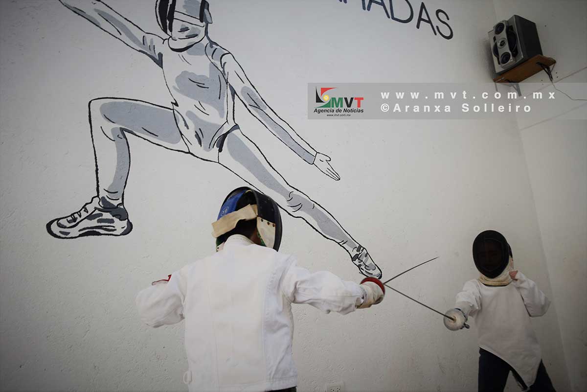 Escuela de esgrima en Metepec, desde 2017 ha formado campeones nacionales e iberoamericanos