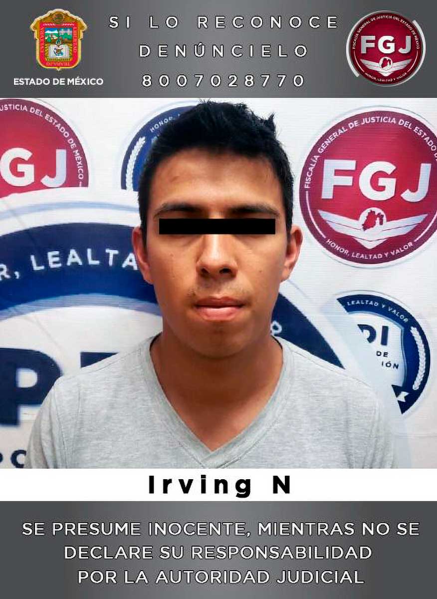 Aprehensión de sospechoso de asesinato