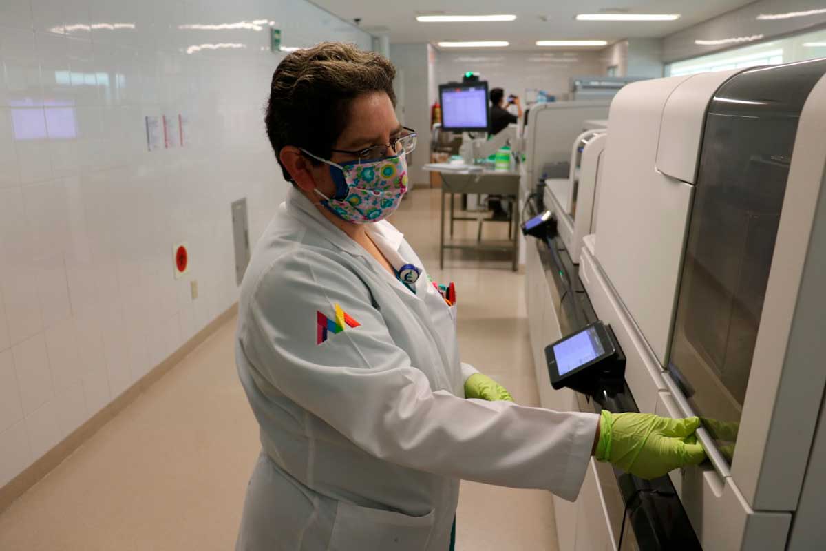 Se han realizado más de 102 mil pruebas para detectar Covid-19 en laboratorio estatal