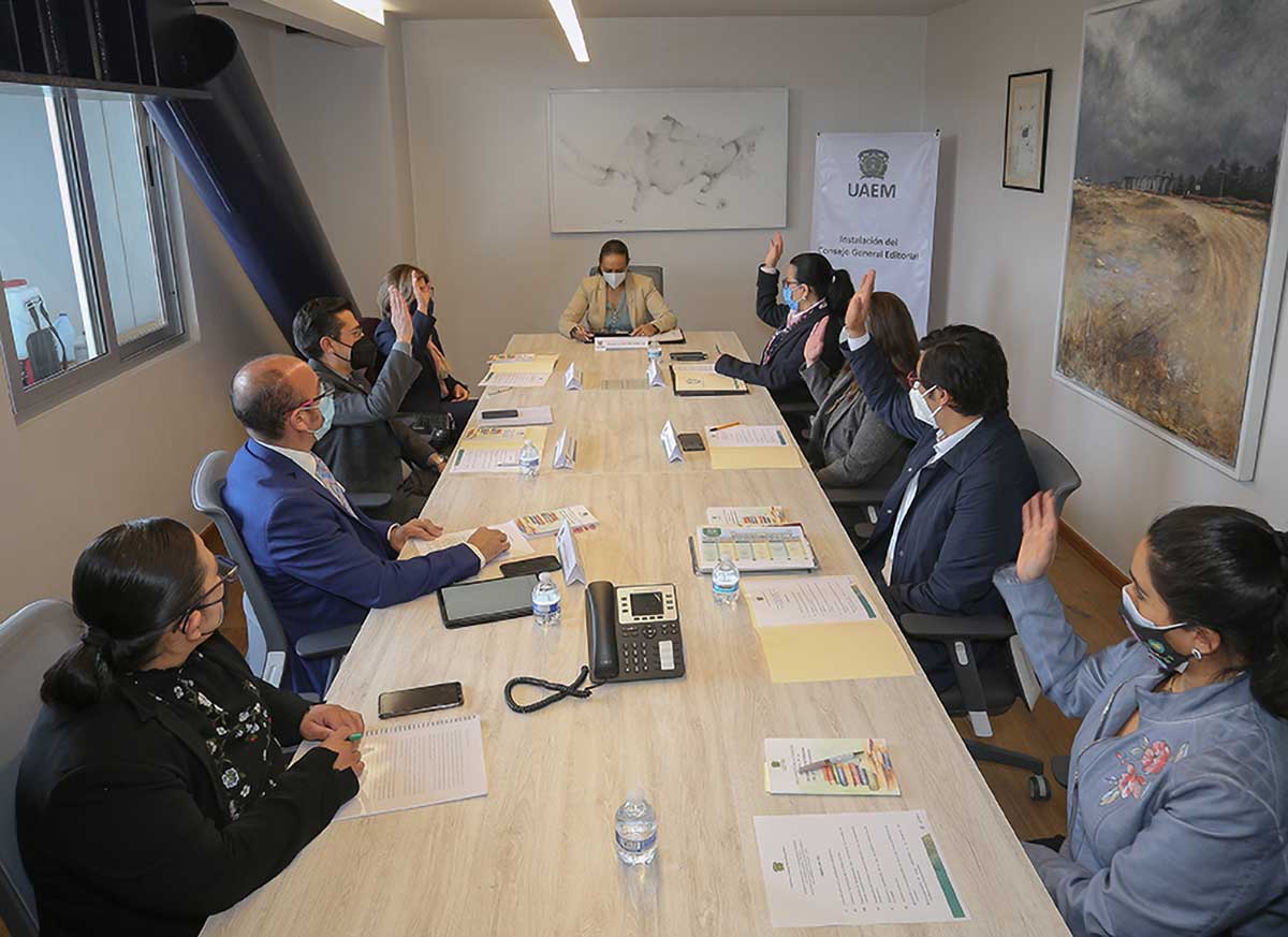 Instala UAEM Consejo General Editorial