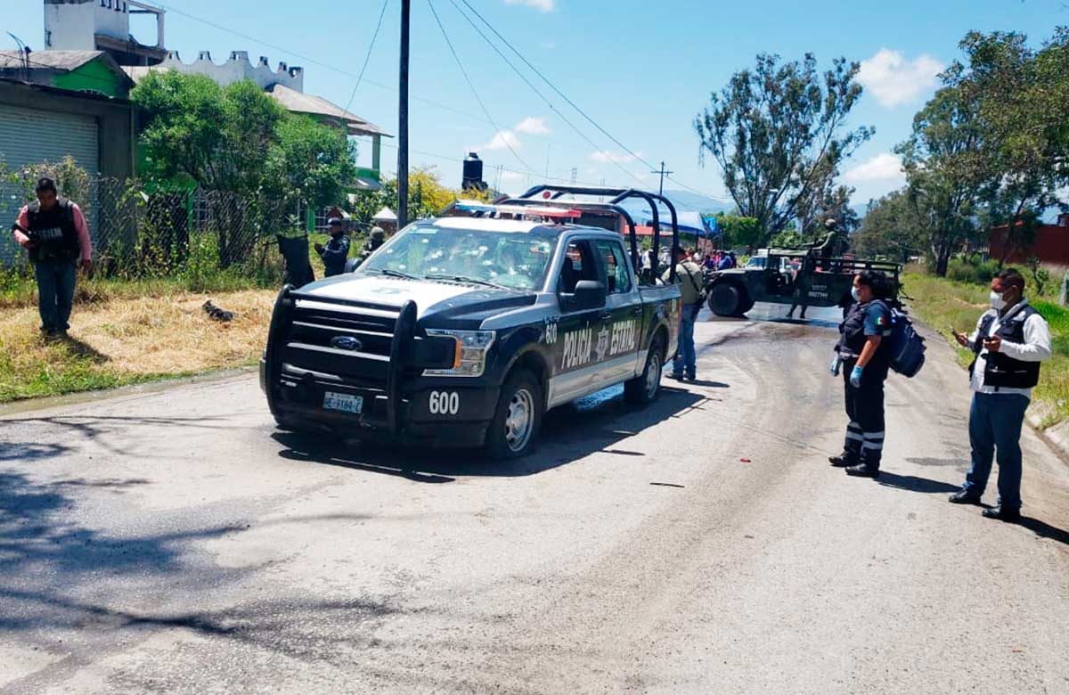 Atacan en Ixtapan de la Sal a alcaldesa de Pilcaya, mueren dos policías