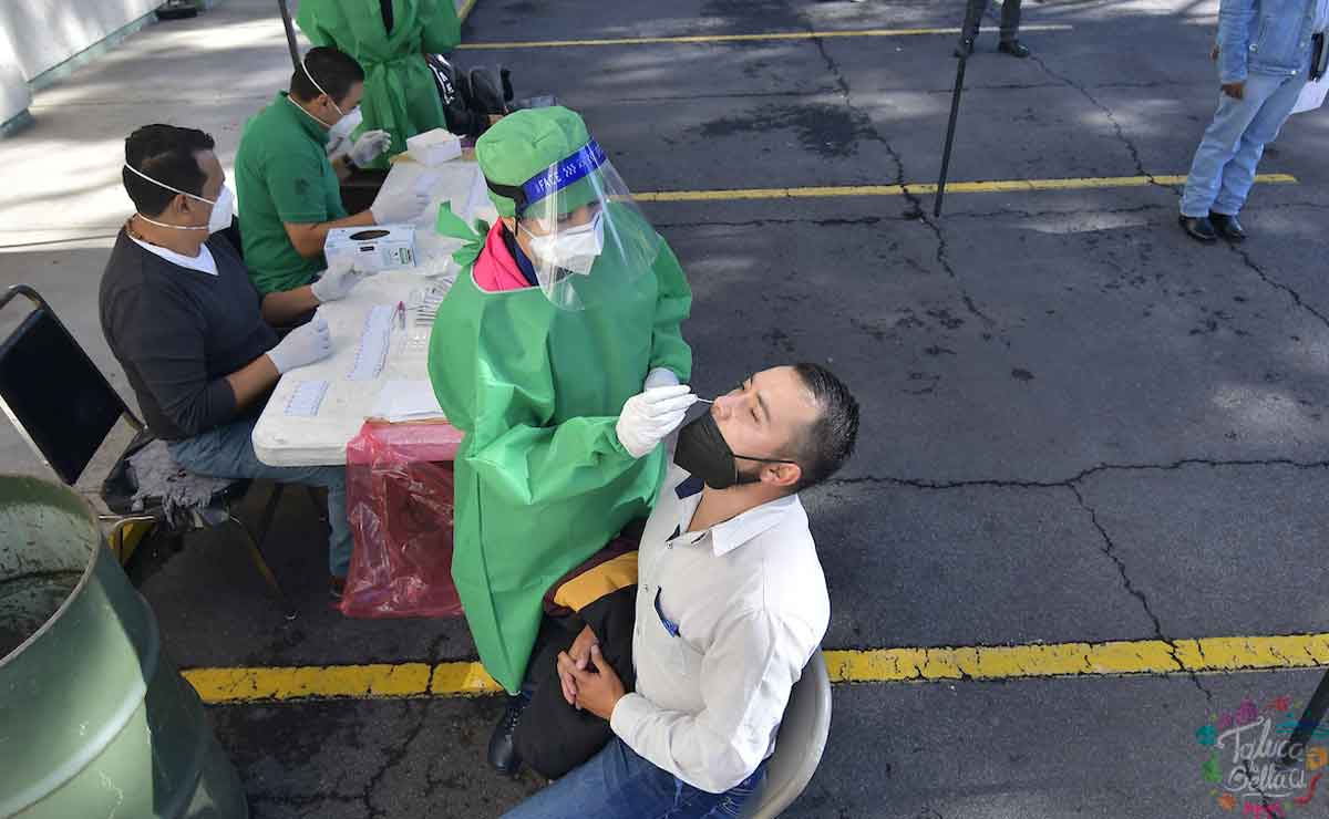 Edomex: Pruebas rápidas en Toluca y Metepec