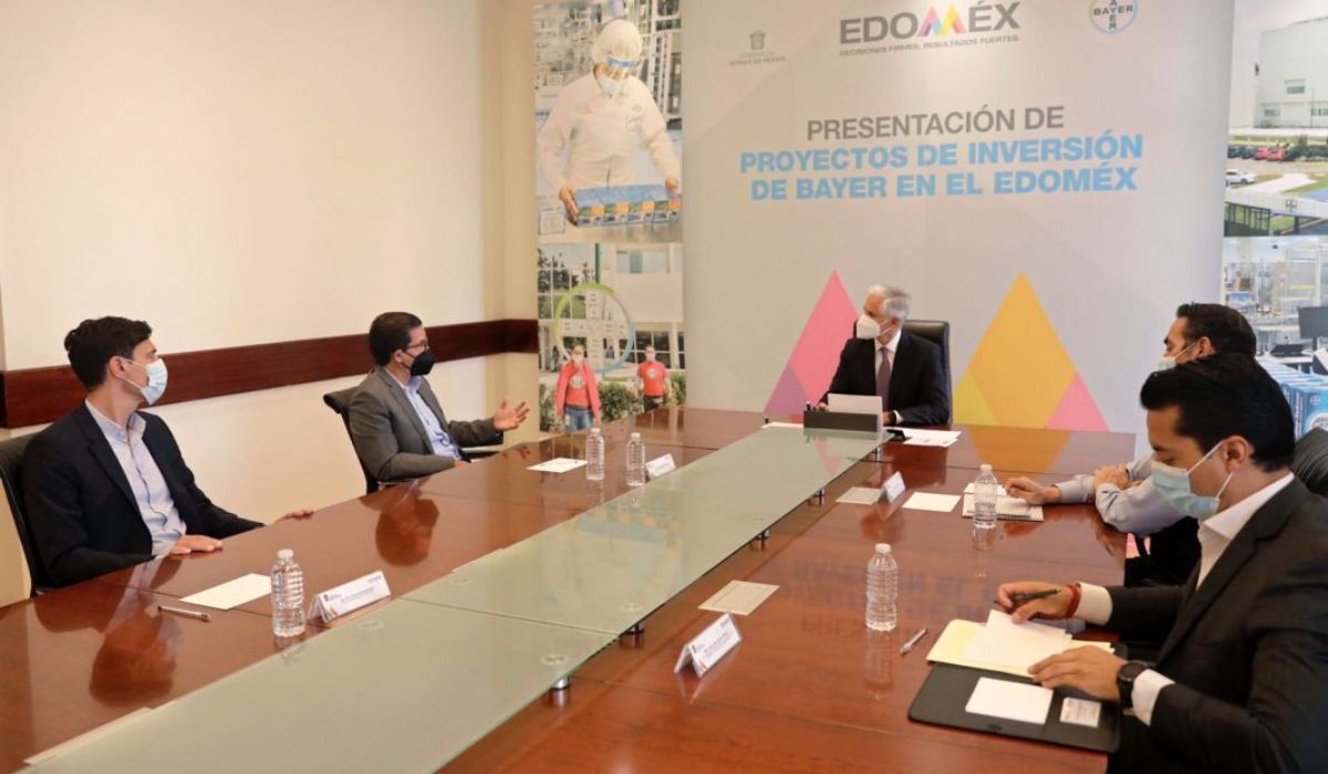 Gobernador del Edomex anuncia inversión de mil mdp en la planta Bayern de Lerma 