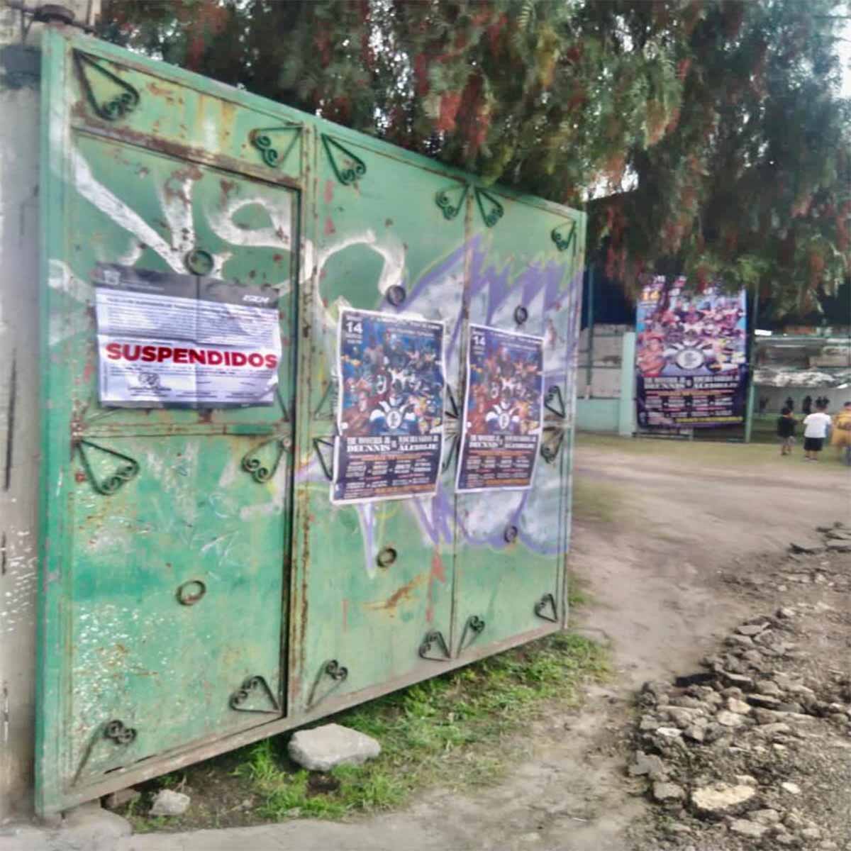 Suspenden lucha libre en Edomex 
