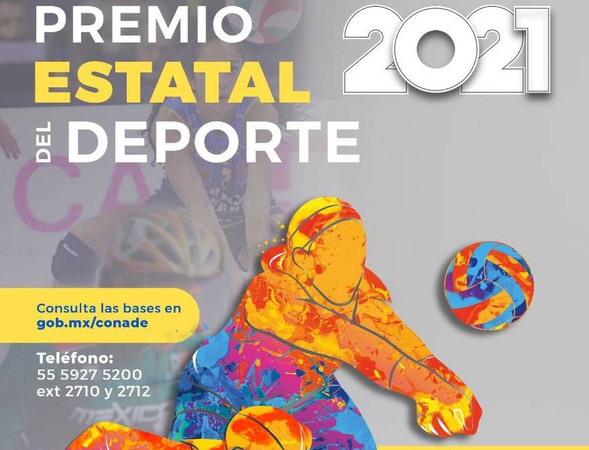 Emiten convocatoria del Premio Estatal del Deporte
