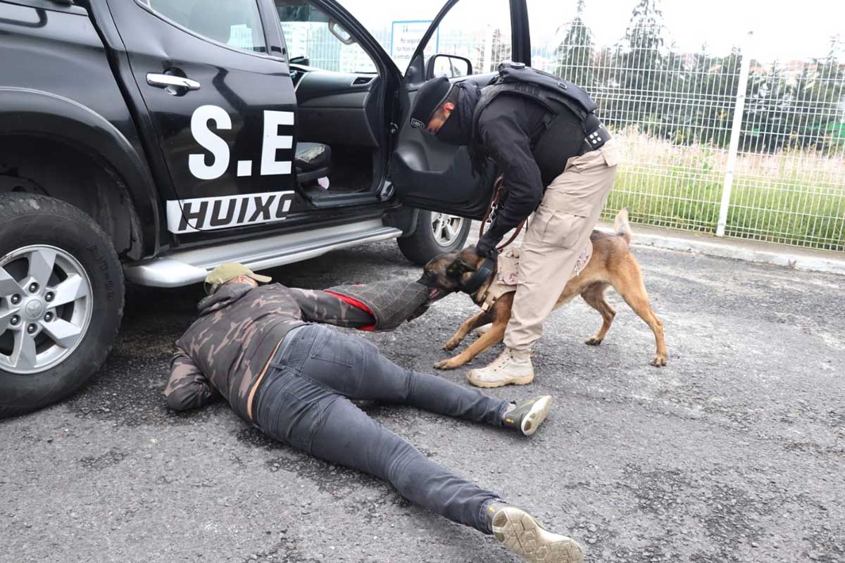 Huixquilucan tiene una de las Unidades Caninas más grandes del Edoméx