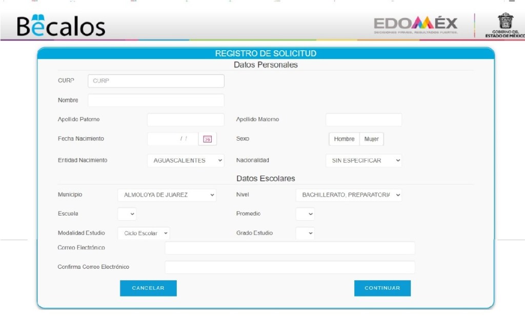 becas bachillerato en edomex