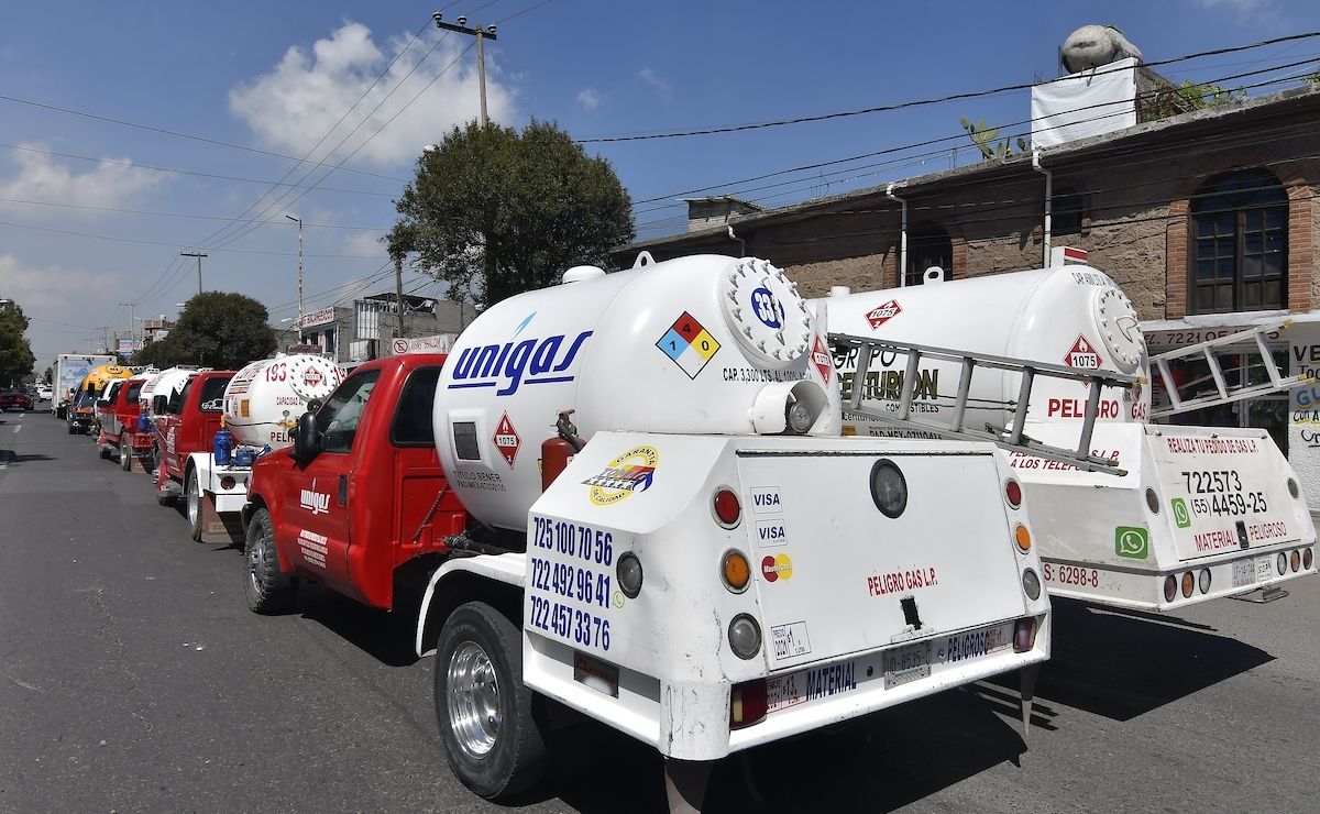 Estos son los precios del gas LP en el Edomex