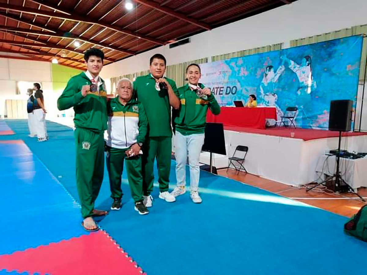 UAEM conquista presea de bronce en Campeonato Nacional de Karate