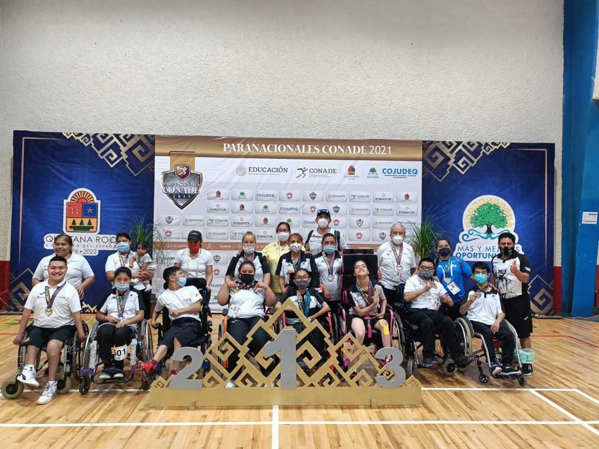 Destacan deportistas con parálisis cerebral del Edoméx