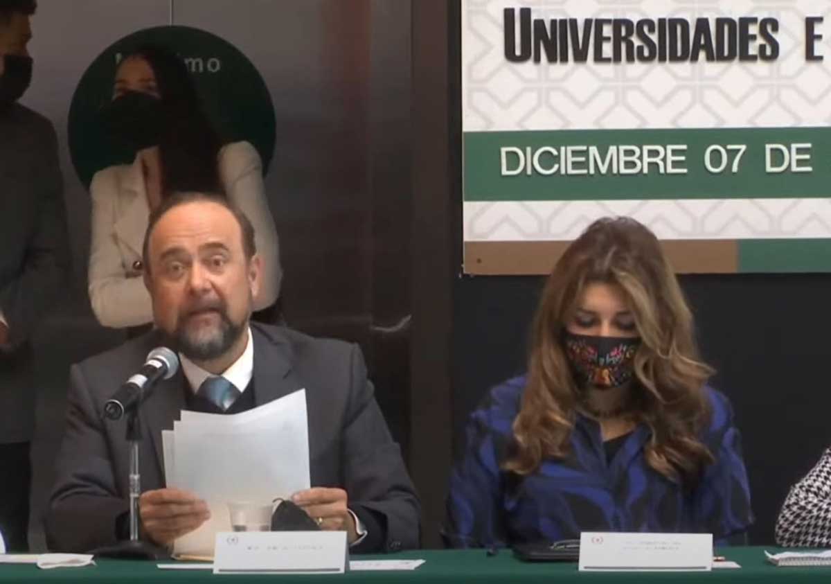 UAEM entrega a diputados federales estados financieros auditados 2020