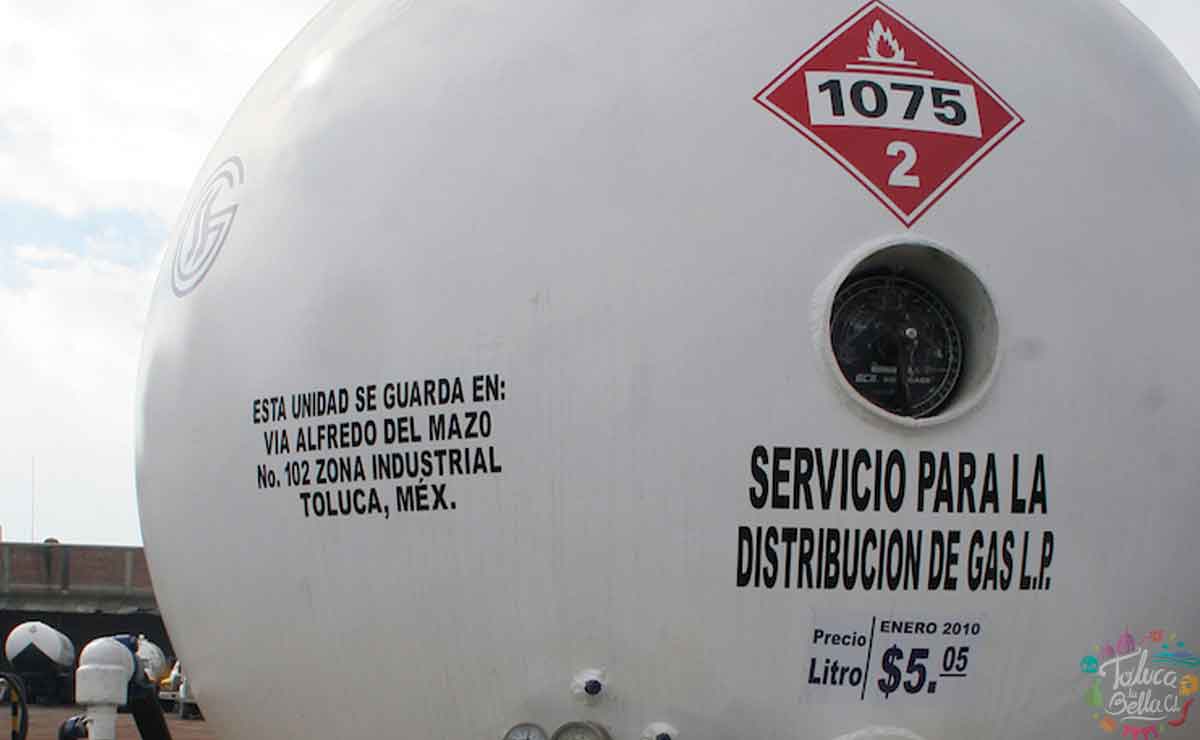 Precio gas Toluca