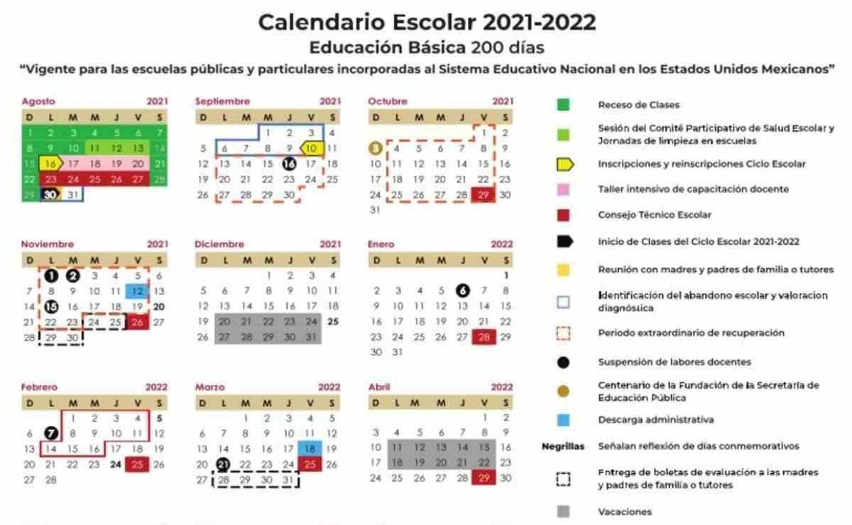 Consulta la fecha de vacaciones de diciembre 2021 de la SEP