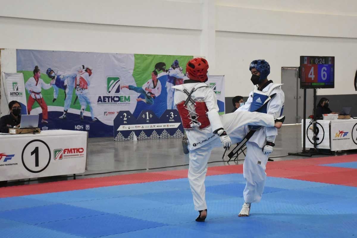 Edoméx recibe Taekwondoínes de Nuevo León y Puebla para encuentro