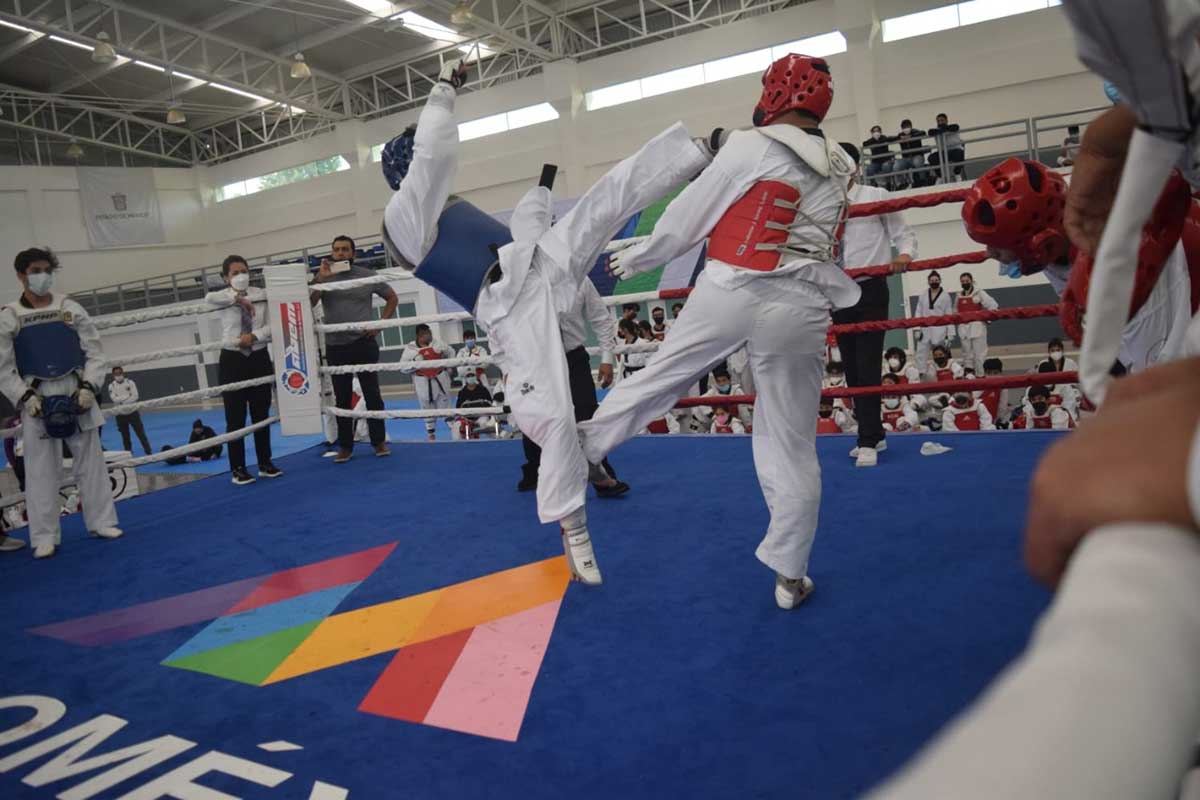 Edoméx recibe Taekwondoínes de Nuevo León y Puebla para encuentro