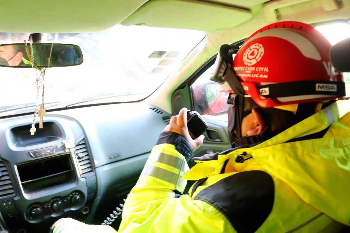 Huixquilucan realiza operativo invernal para proteger a su población