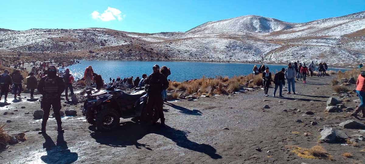 Nevado de Toluca | Recibió a 21 mil 500 turistas el fin de semana