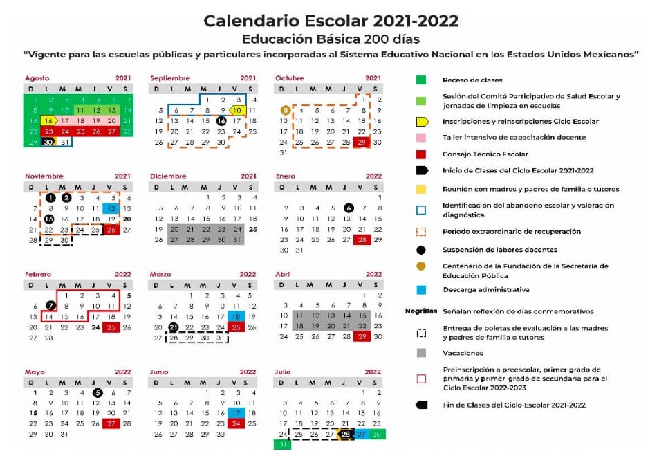 calendario sep 2022
