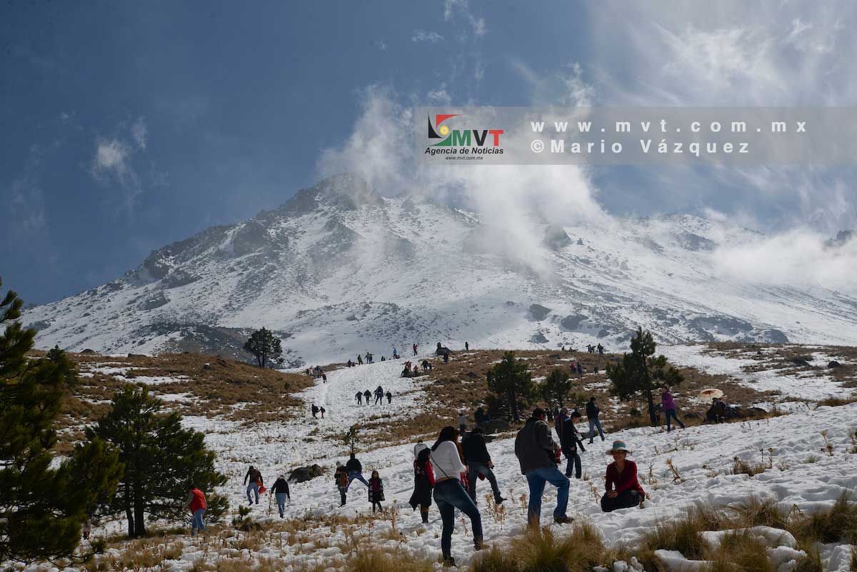 Nevado de Toluca / Recibe más de 9 mil 300 turistas este fin de semana