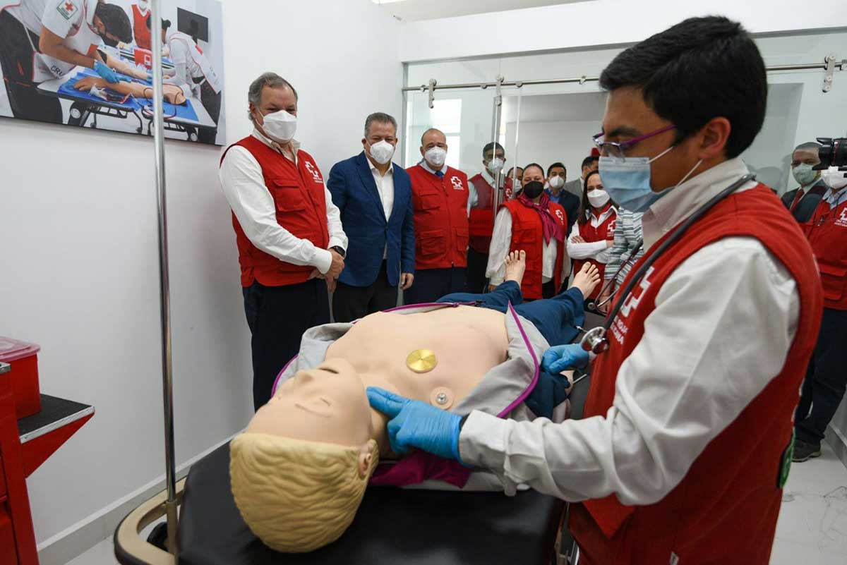 Inauguración de Centro Estatal de Capacitación y Área de Hospitalización Naucalpan de Cruz Roja Mexicana