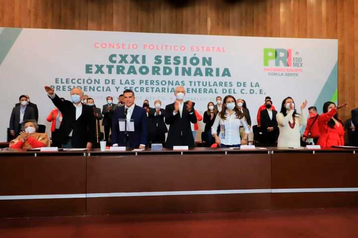 Coalición PRI-PAN-PRD por la gubernatura mexiquense 2023
