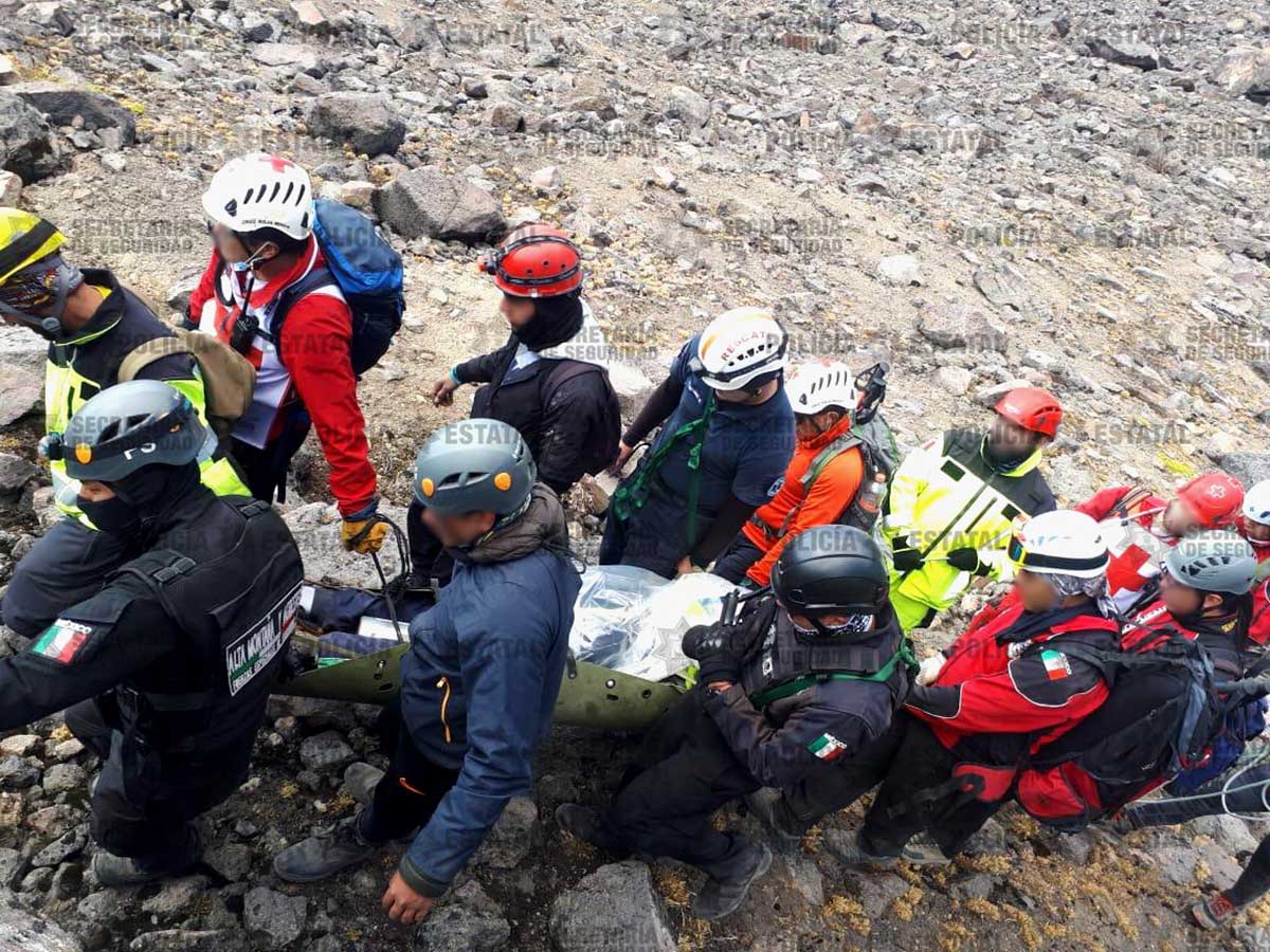 Rescate de alpinista en el Parque Nacional Izta-Popo