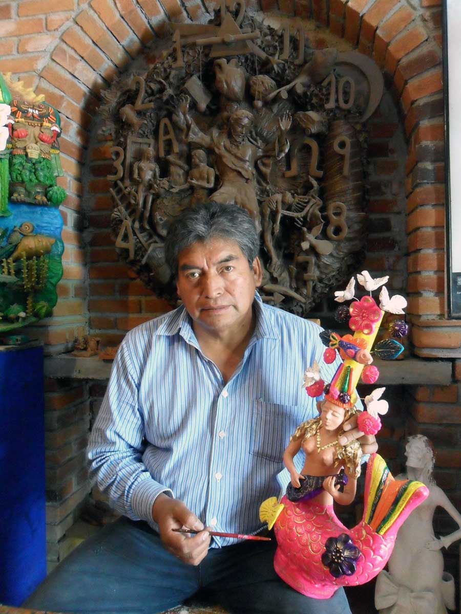 Tiburcio Soteno maestro del Arte Popular Mexicano