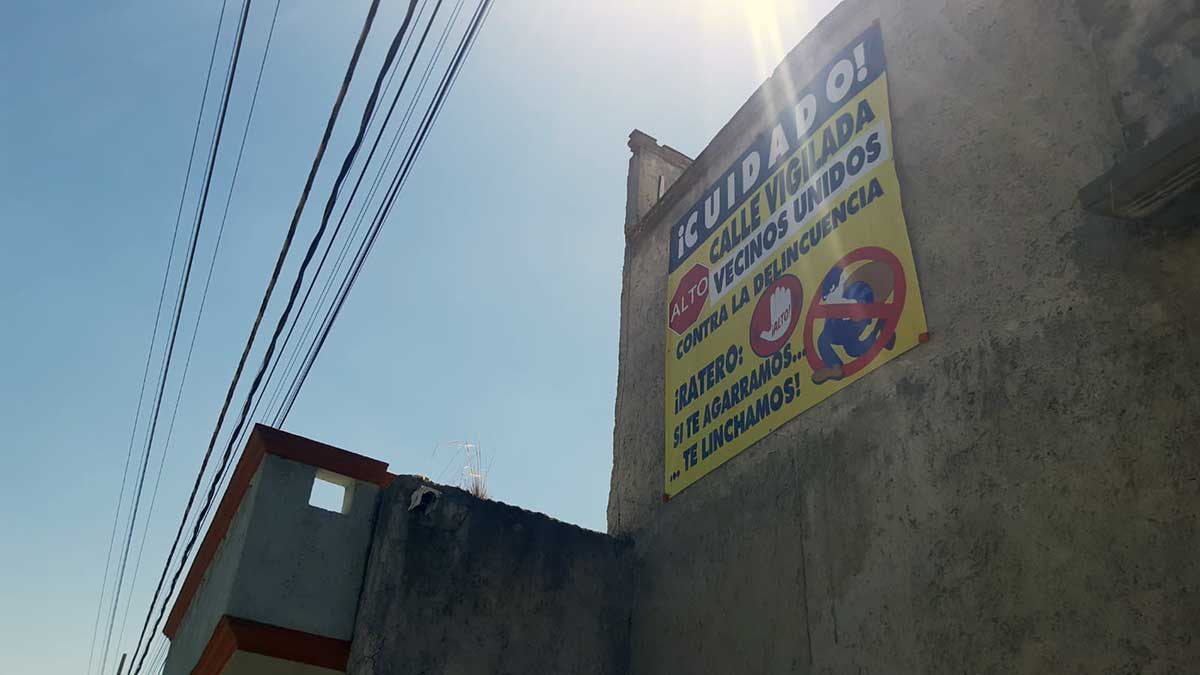 En aumento la inseguridad en Zinacantepec
