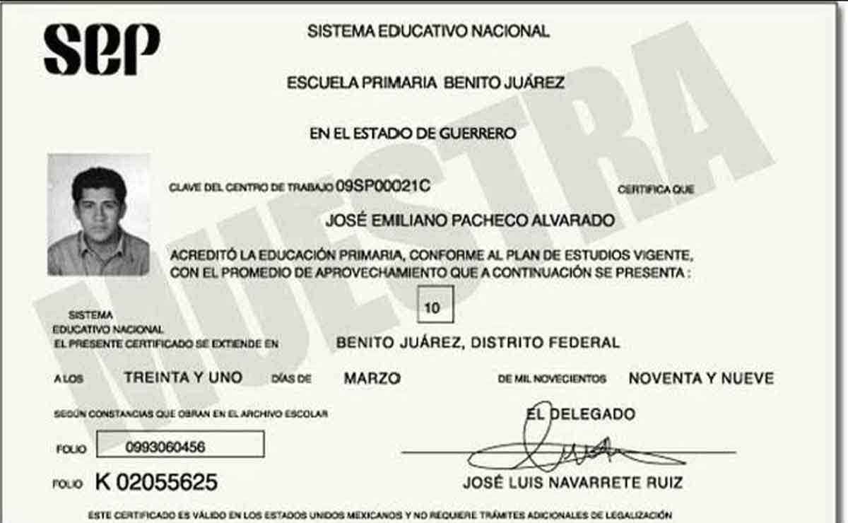 ¿Cómo conseguir un duplicado de mi certificado de primaria o secundaria?