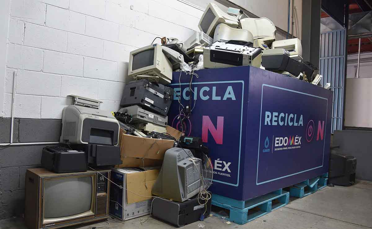 ¿Dónde tirar basura electrónica en Edomex? Conoce el programa de Reciclatón