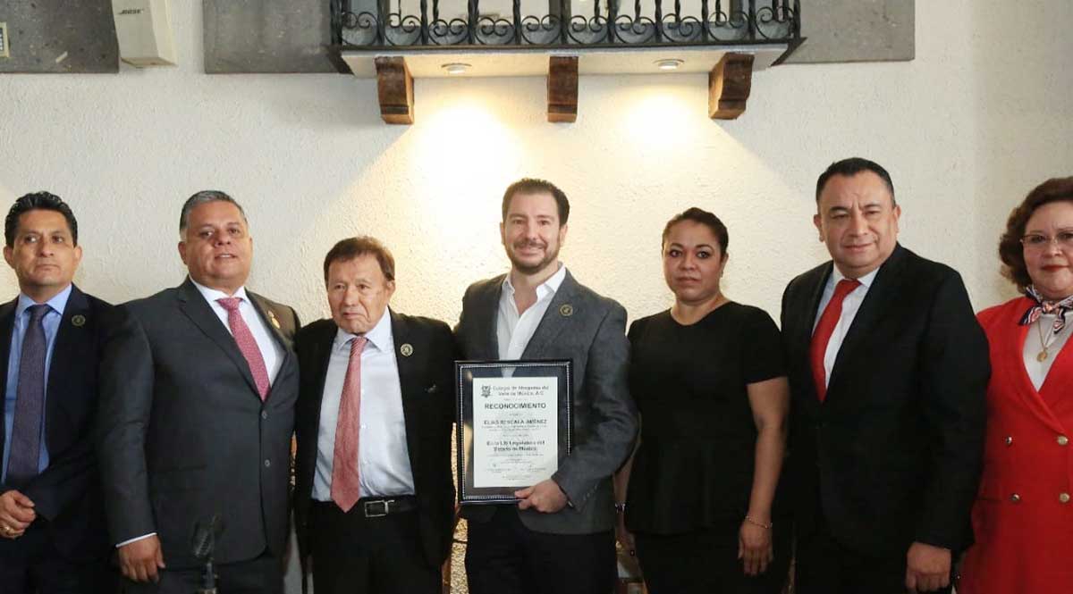 Reconocen abogados la labor de Elías Rescala en la Legislatura