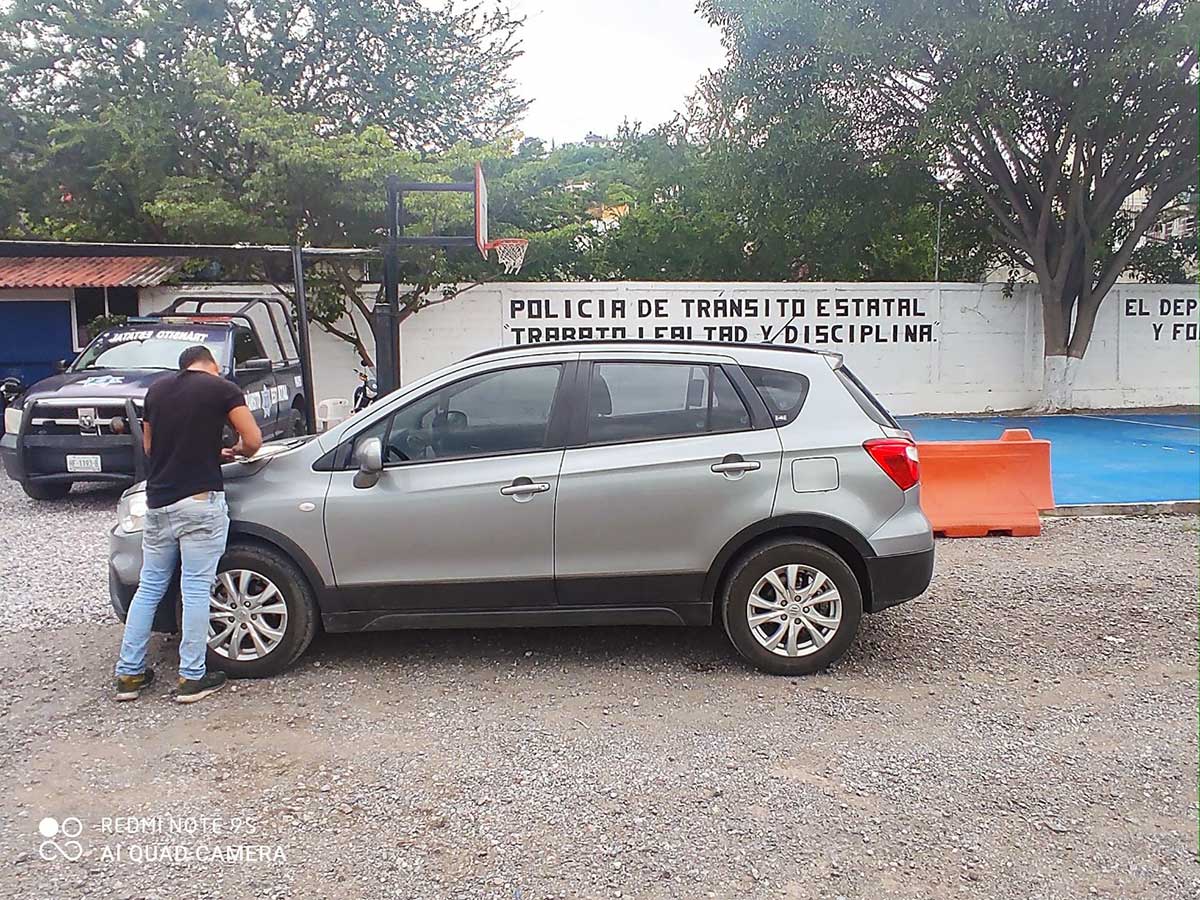 Vehículo asegurado en Guerrero adquirido en KAVAK Lerma