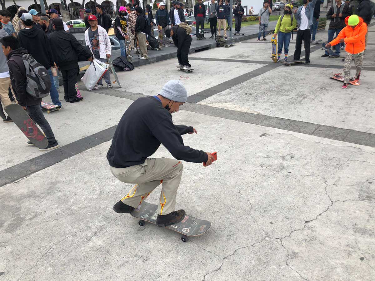 Celebran en Toluca el Skateboarding Day o Día de la Patineta