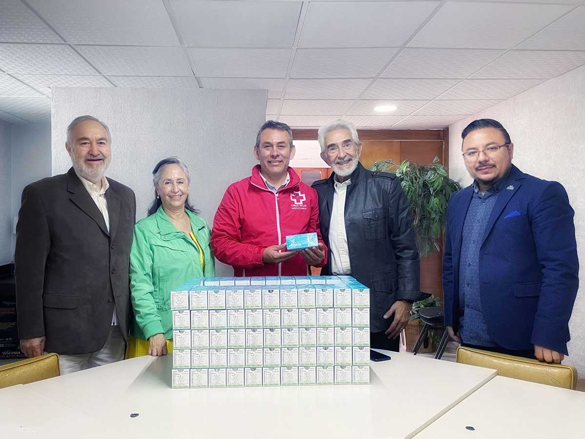 Entrega Consejo Ciudadano de Toluca importante donativo a Cruz Roja