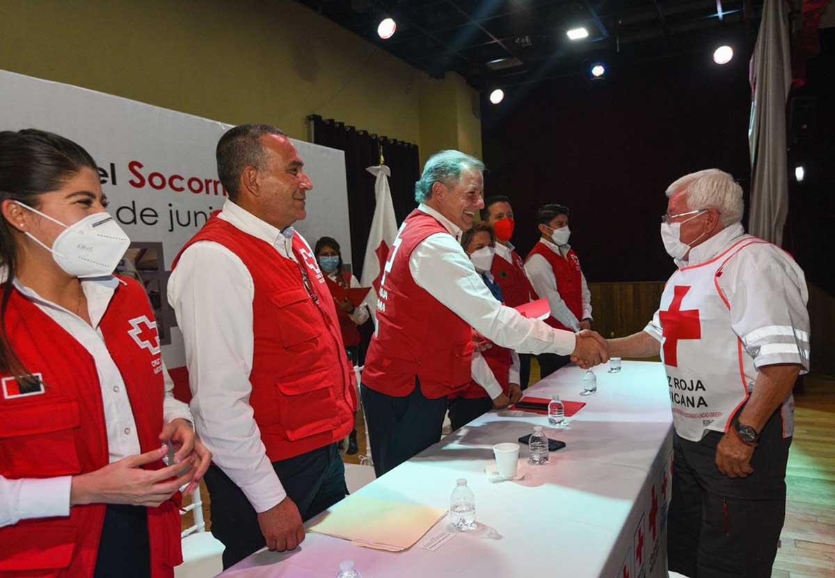 Reconoce Cruz Roja Mexicana el amor y entrega de sus socorristas