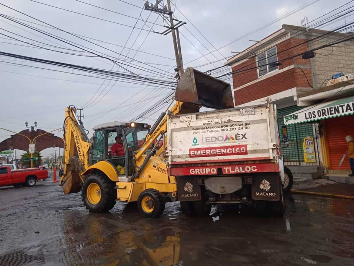 Lluvias en San Mateo Atenco deja 125 viviendas afectadas