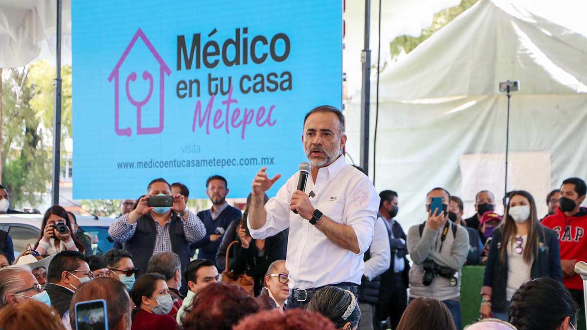 alcalde de Metepec, Fernando Flores 