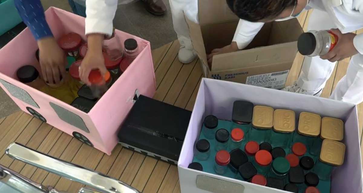 donación de frascos para conservar leche materna 