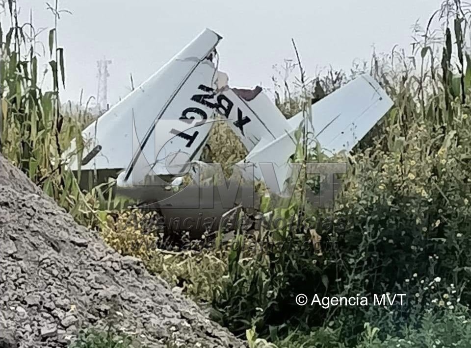 Se desploma aeronave cerca de Toluca