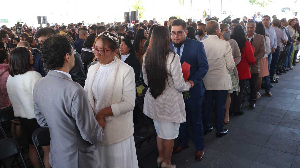 matrimonio colectivo en Toluca