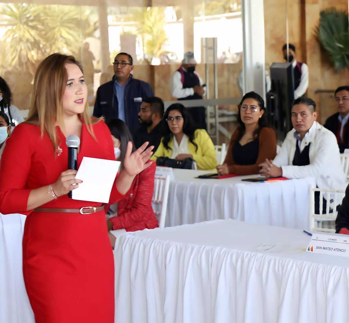 presidenta municipal de San Mateo Atenco 