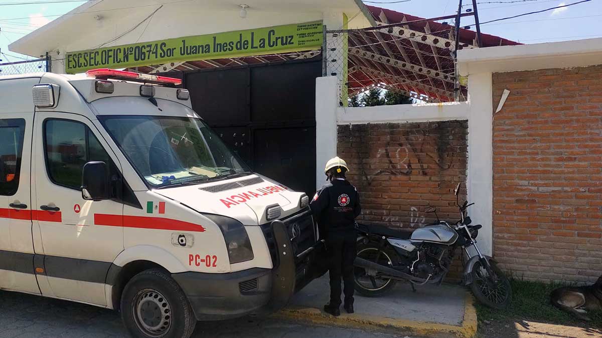 Protección Civil de Metepec revisa fallas en escuelas 