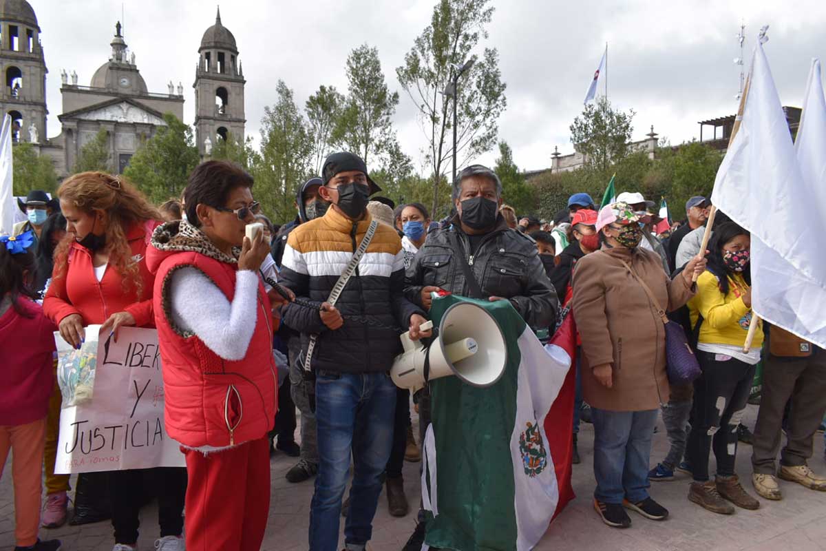 Habitantes de Nicolás Romero exigen liberar a presunto inocente 