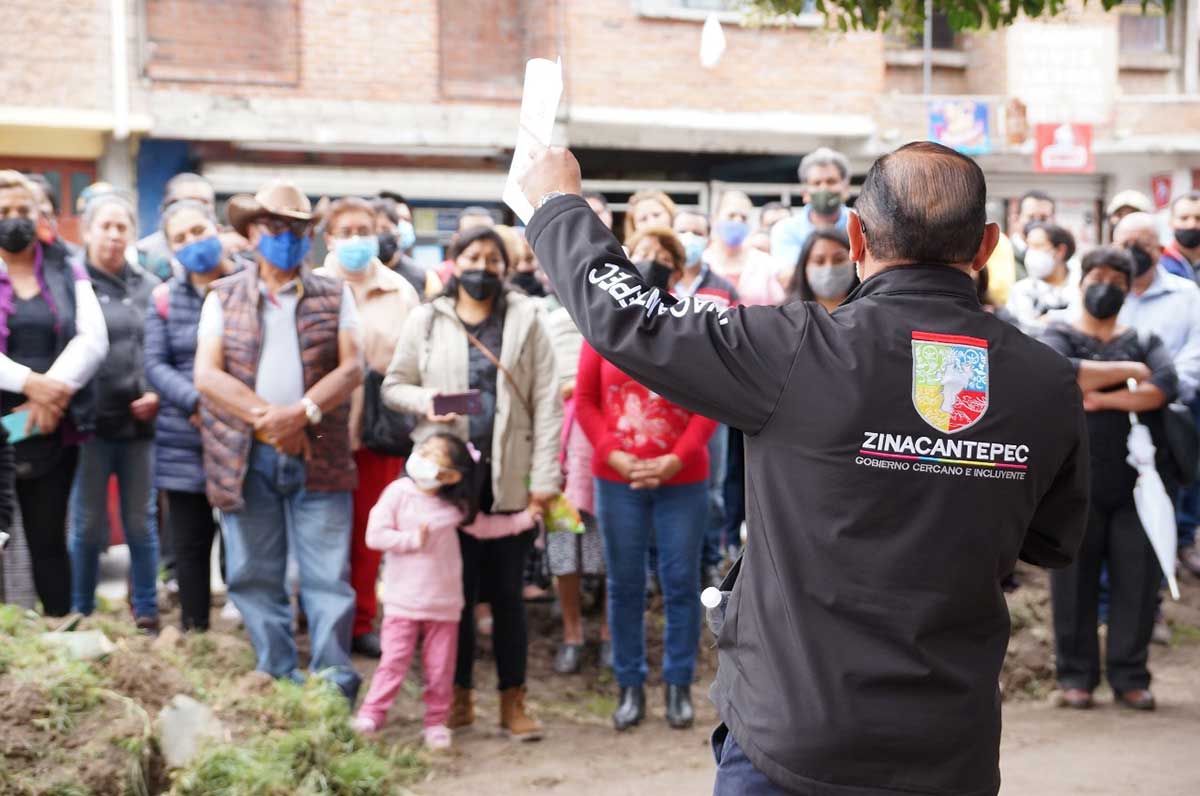Más obras de beneficio social para Zinacantepec