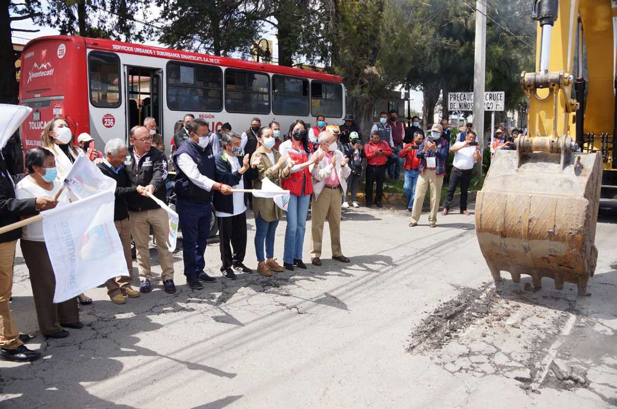 Transforma Zinacantepec su imagen urbana
