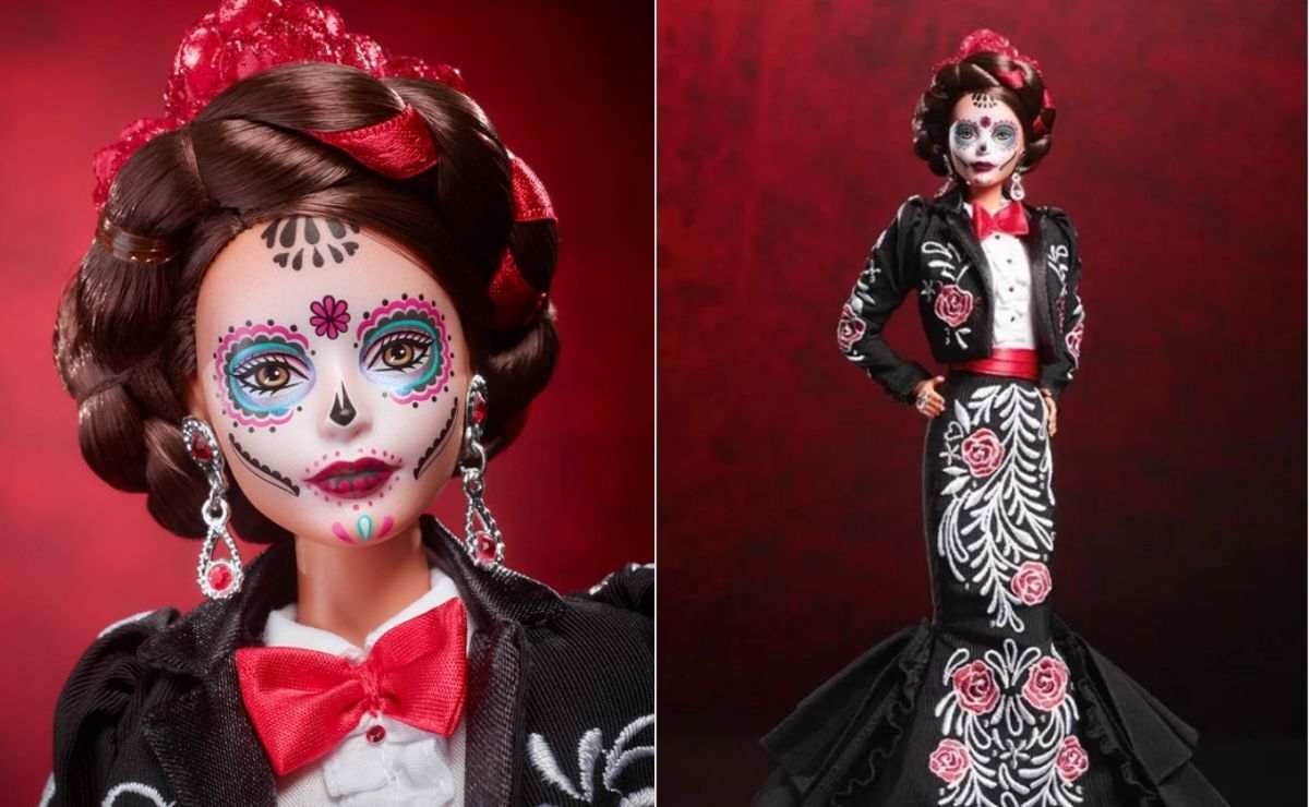 Sacan nueva Barbie con traje de charro para el Día de Muertos Lado.mx