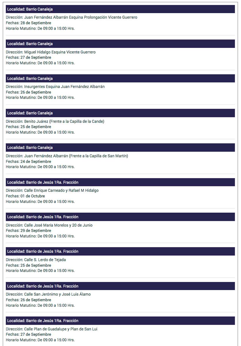 Puestos de vacunación antirrábica para mascotas en Toluca 3