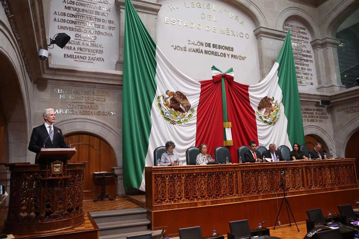 A favor Del Mazo de iniciativa federal de seguridad