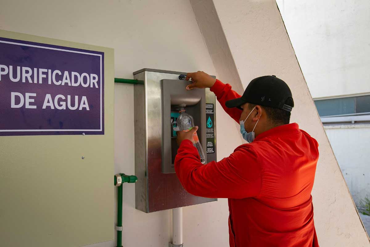 Suma UAEMéx 29 dispensadores de agua en sus planteles
